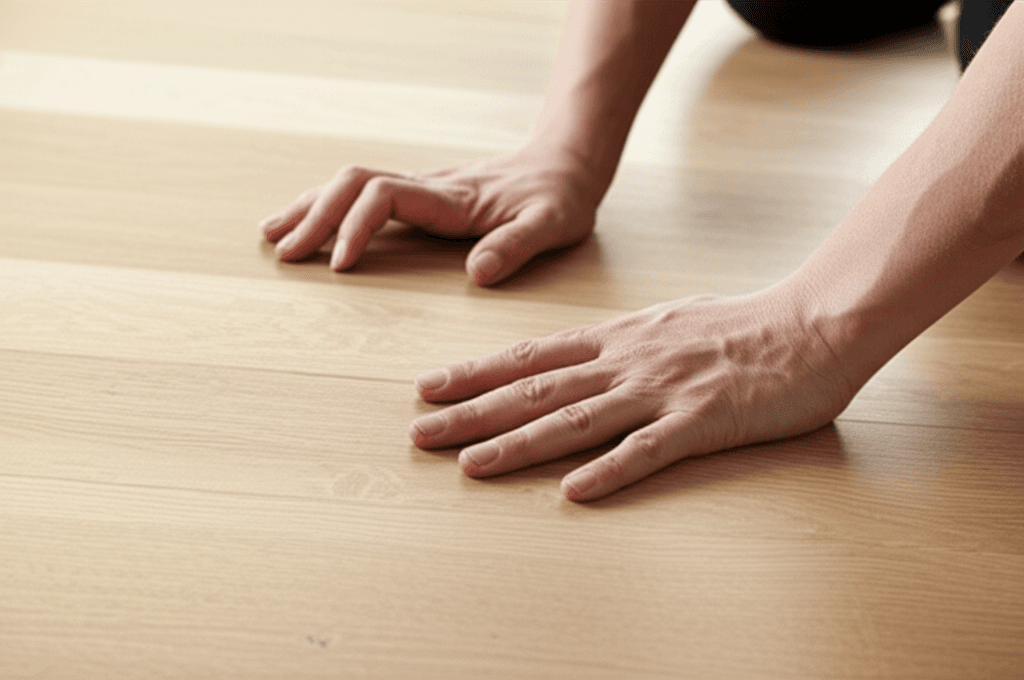 Professional hardwood flooring installation project by RenoHouse in East Gwillimbury — hardwood floors