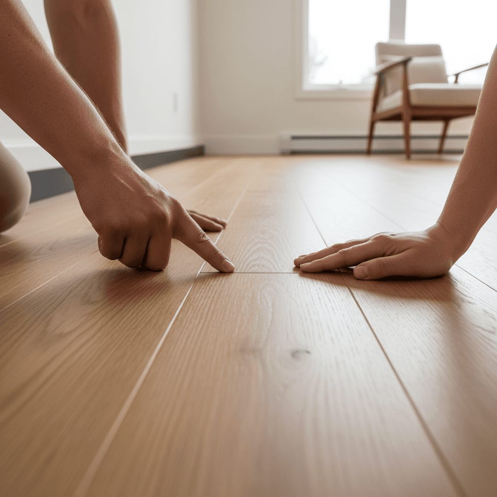 Professional hardwood flooring installation project by RenoHouse in Etobicoke — hardwood floors