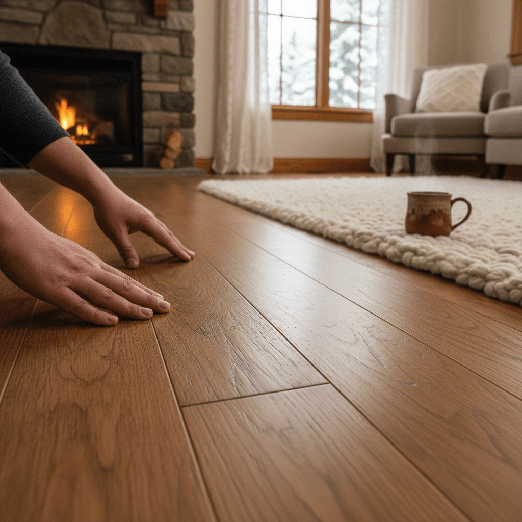 Professional hardwood flooring installation project by RenoHouse in Georgetown — hardwood floors