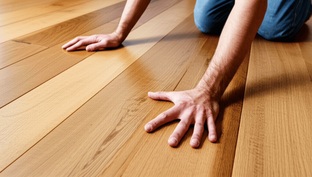 Professional hardwood flooring installation project by RenoHouse in Toronto — hardwood floors