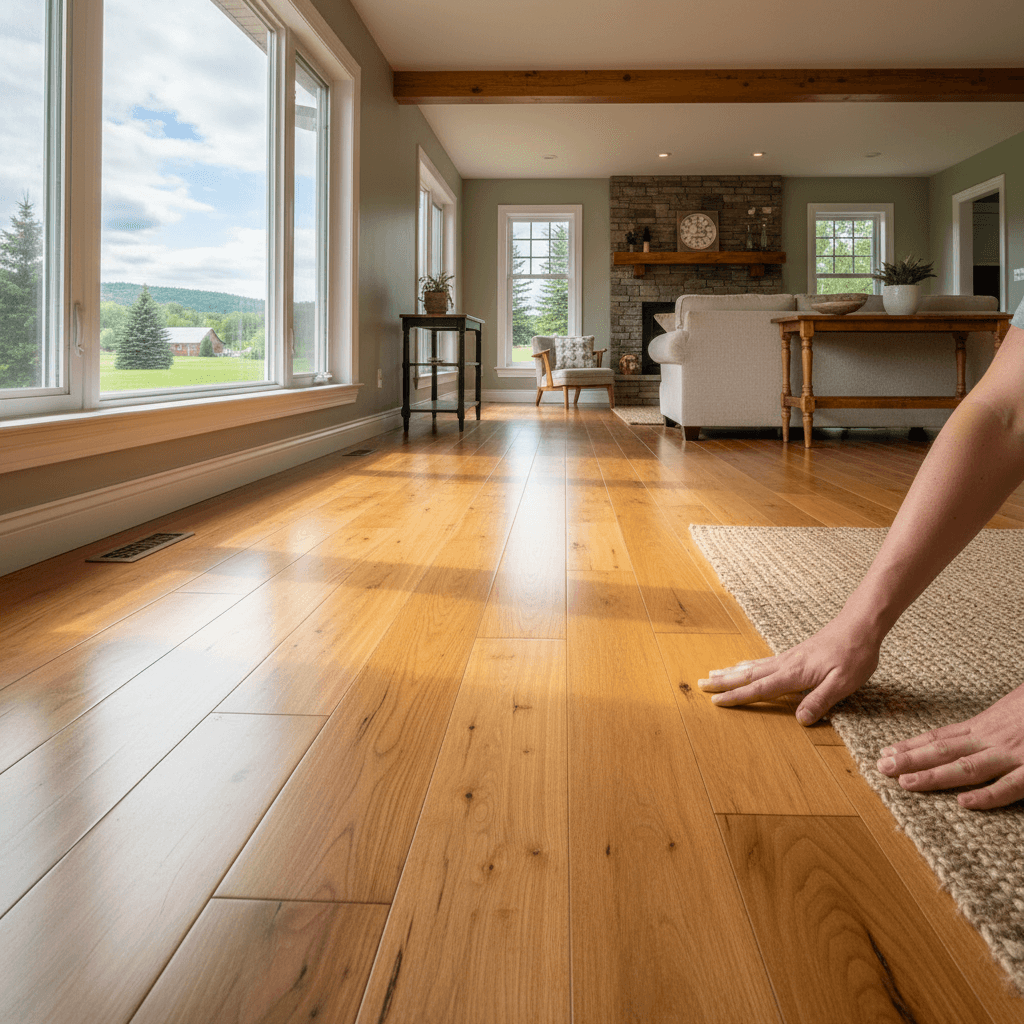 Hardwood Flooring Installation services in Brock — licensed engineered hardwood near me