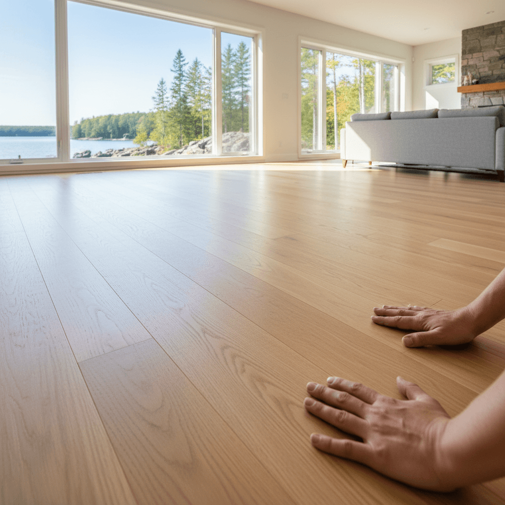 Hardwood Flooring Installation services in Georgina — licensed engineered hardwood near me