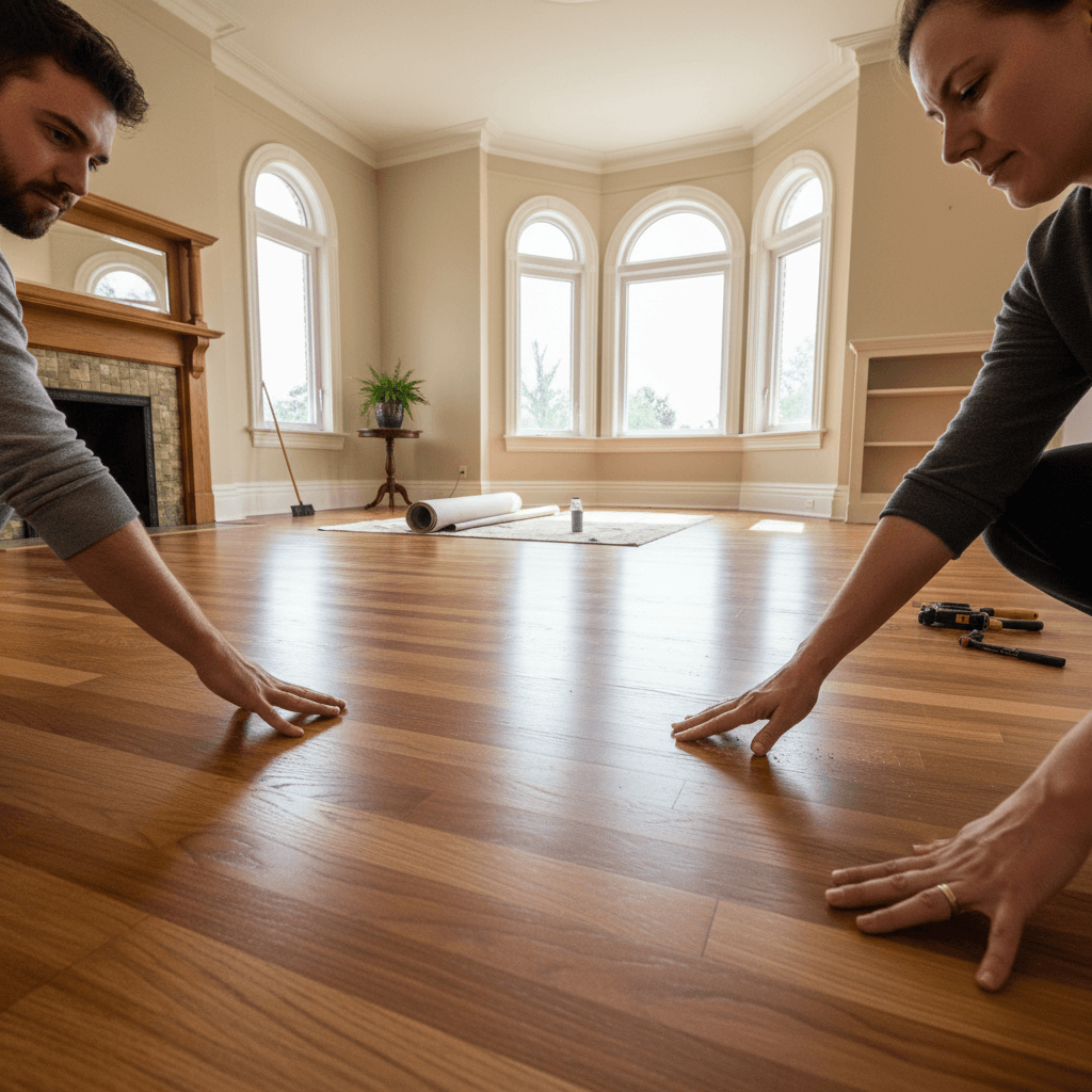 Hardwood Flooring Installation services in Oshawa — licensed engineered hardwood near me