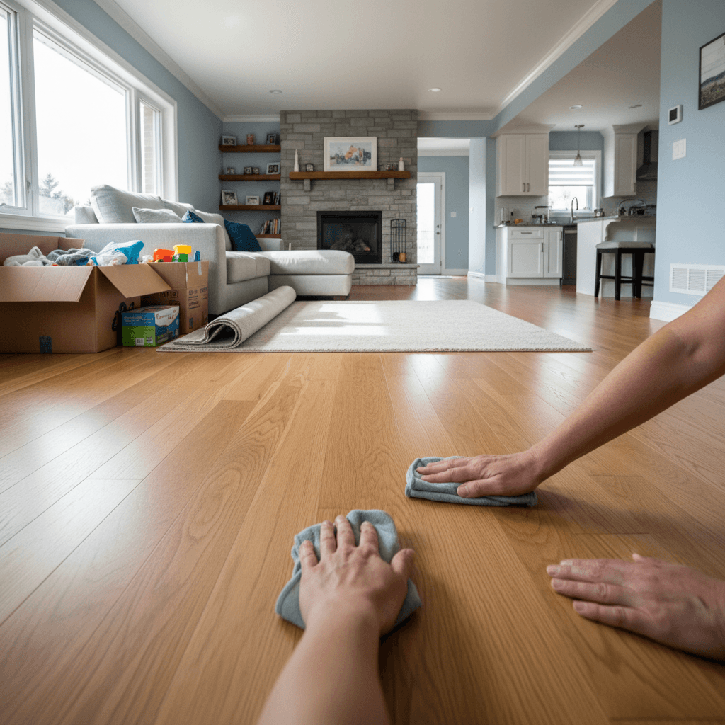 Hardwood Flooring Installation services in Whitby — licensed engineered hardwood near me
