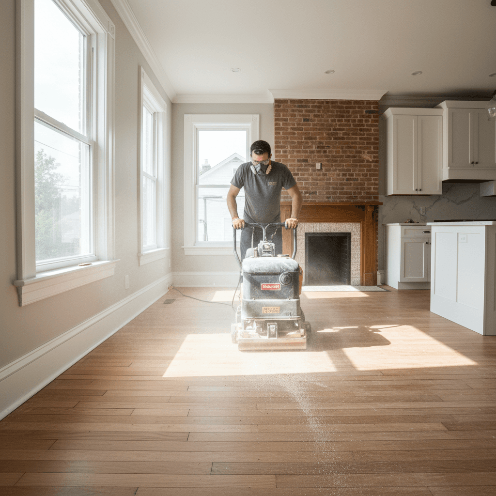 Hardwood Floor Refinishing services in Oshawa — licensed refinishing hardwood floors near me