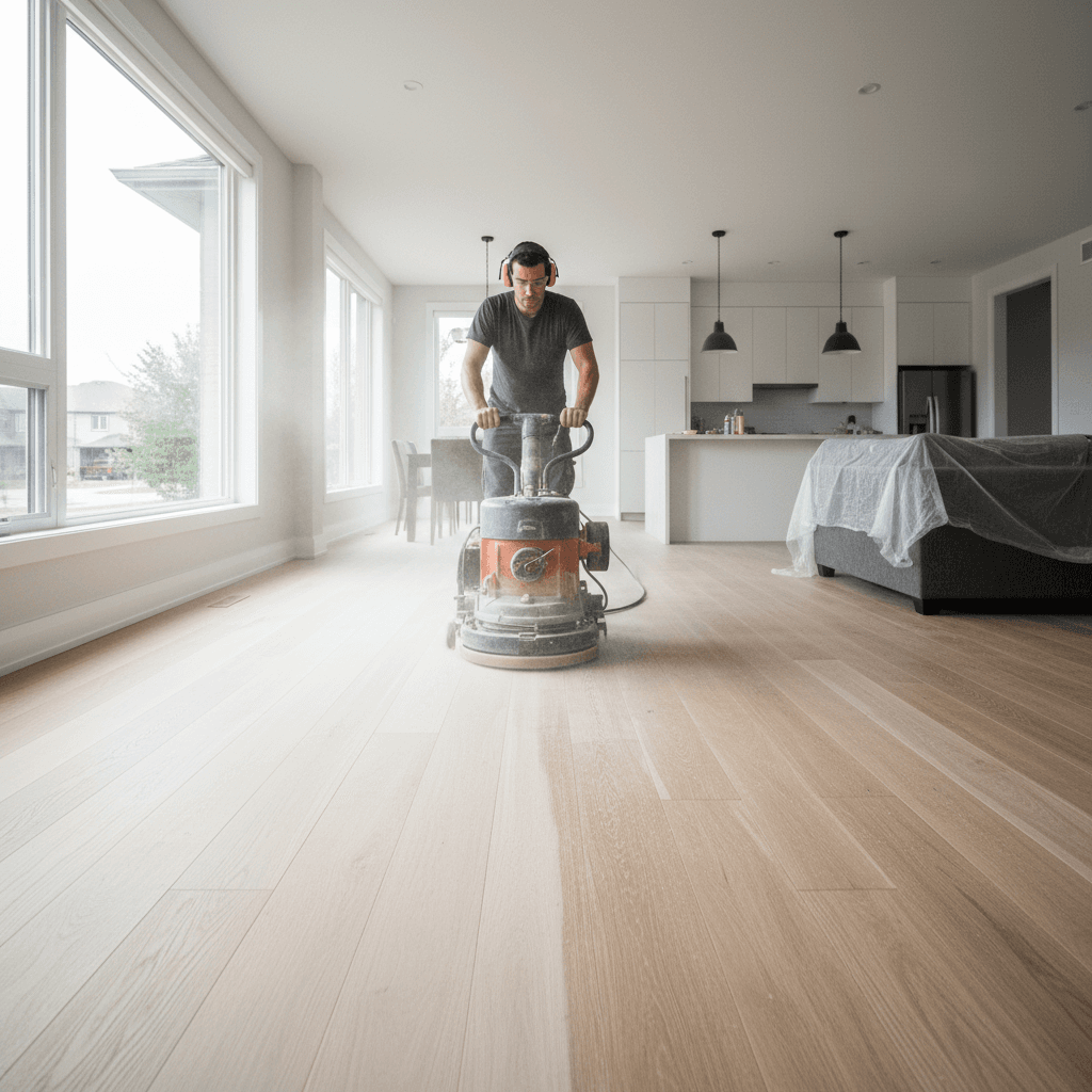 Hardwood Floor Refinishing services in Pickering — licensed refinishing hardwood floors near me