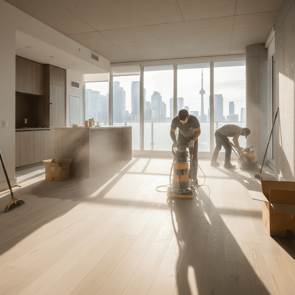 Hardwood Floor Refinishing services in Toronto — licensed refinishing hardwood floors near me