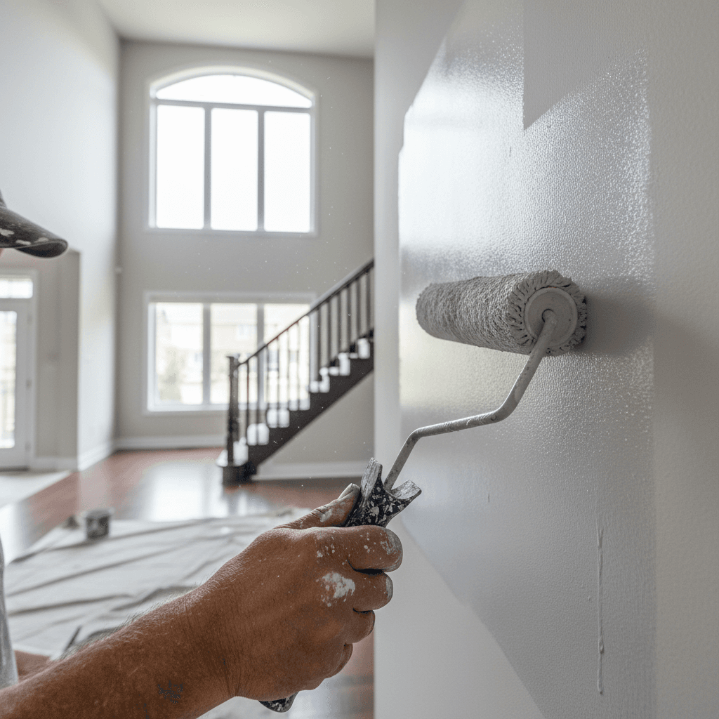 Professional house painting services project by RenoHouse in Brampton — home painting