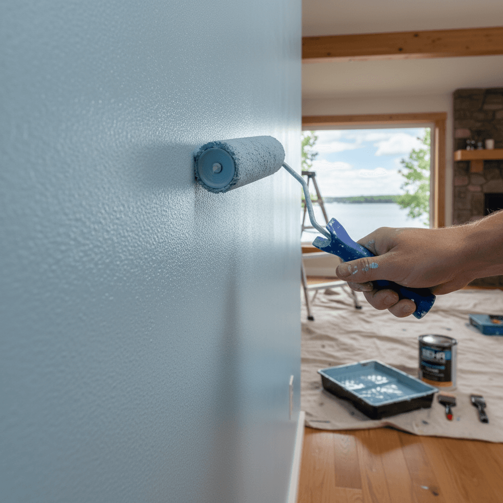 Professional house painting services project by RenoHouse in Georgina — home painting