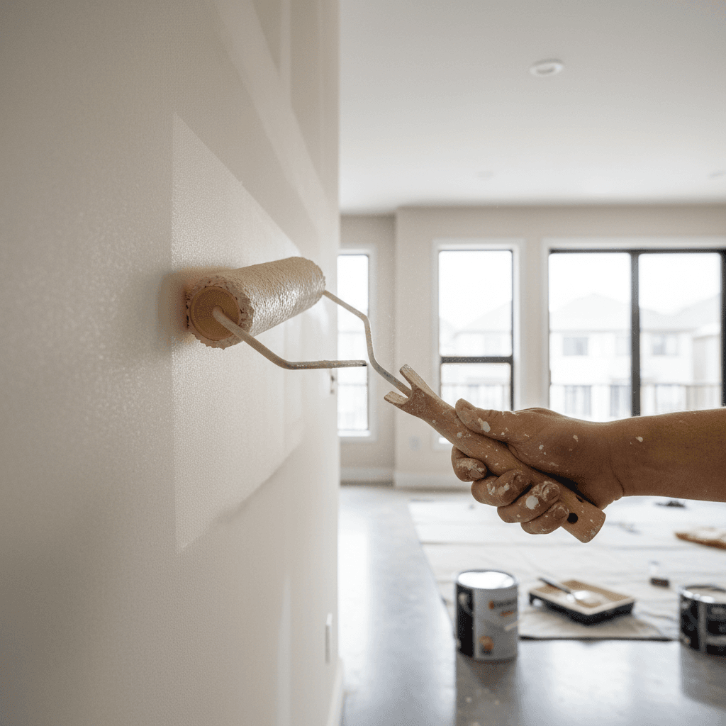 Professional house painting services project by RenoHouse in Markham — home painting