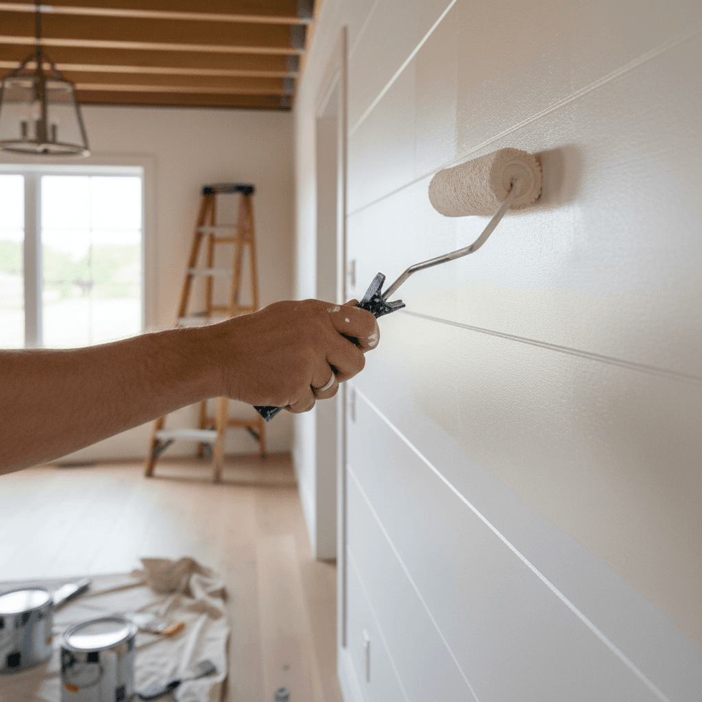 Professional house painting services project by RenoHouse in Milton — home painting