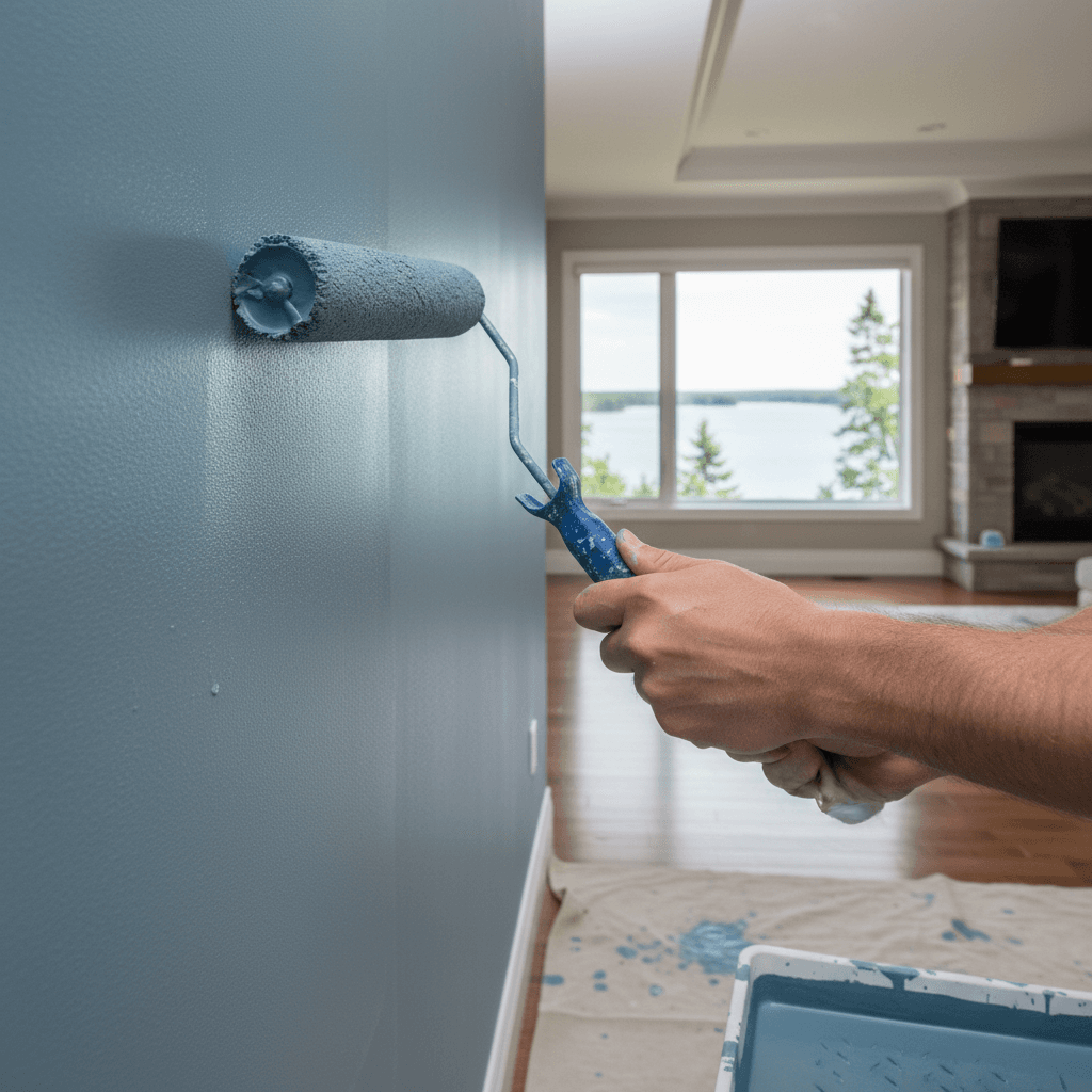 Professional house painting services project by RenoHouse in Oakville — home painting