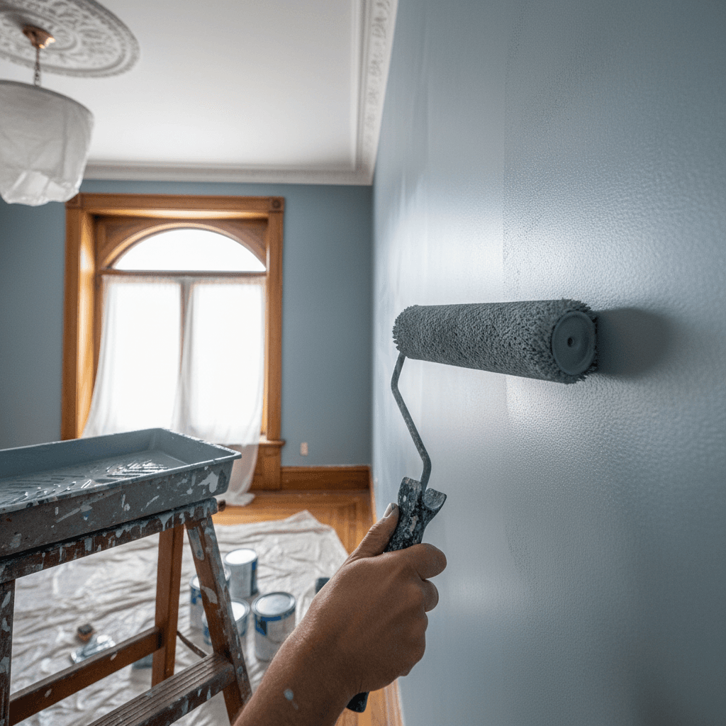 Professional house painting services project by RenoHouse in Oshawa — home painting