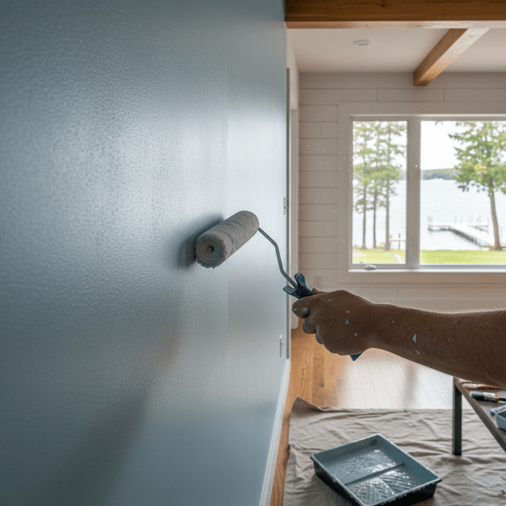 Professional house painting services project by RenoHouse in Scugog — home painting