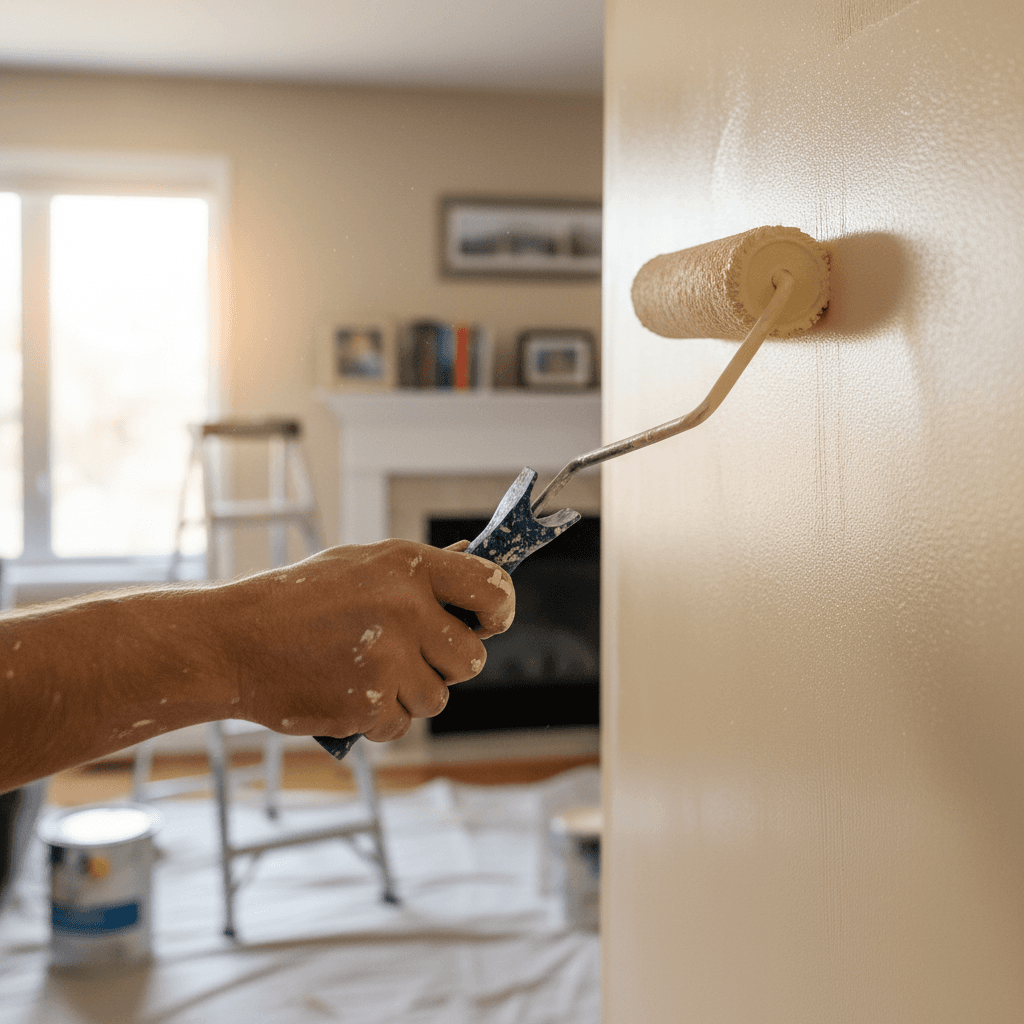 Professional house painting services project by RenoHouse in Stouffville — home painting