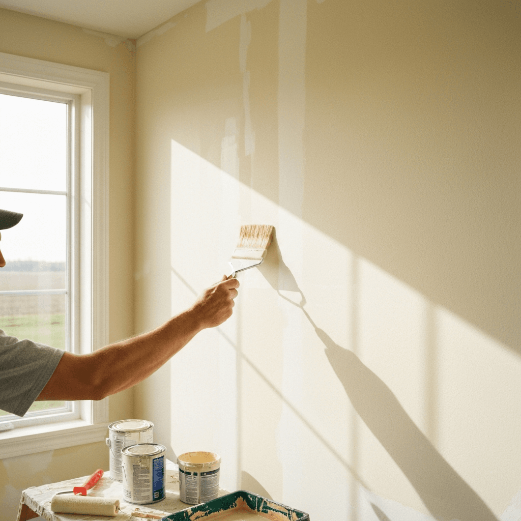 Professional house painting services project by RenoHouse in Uxbridge — home painting