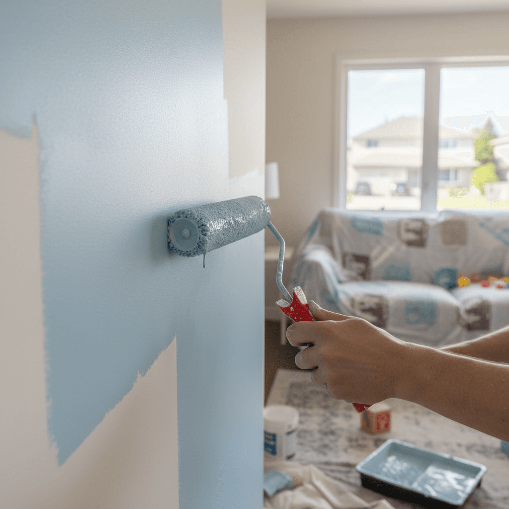 Professional house painting services project by RenoHouse in Whitby — home painting