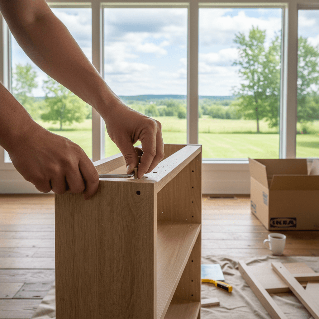 Professional ikea assembly service project by RenoHouse in Clarington — ikea assembly