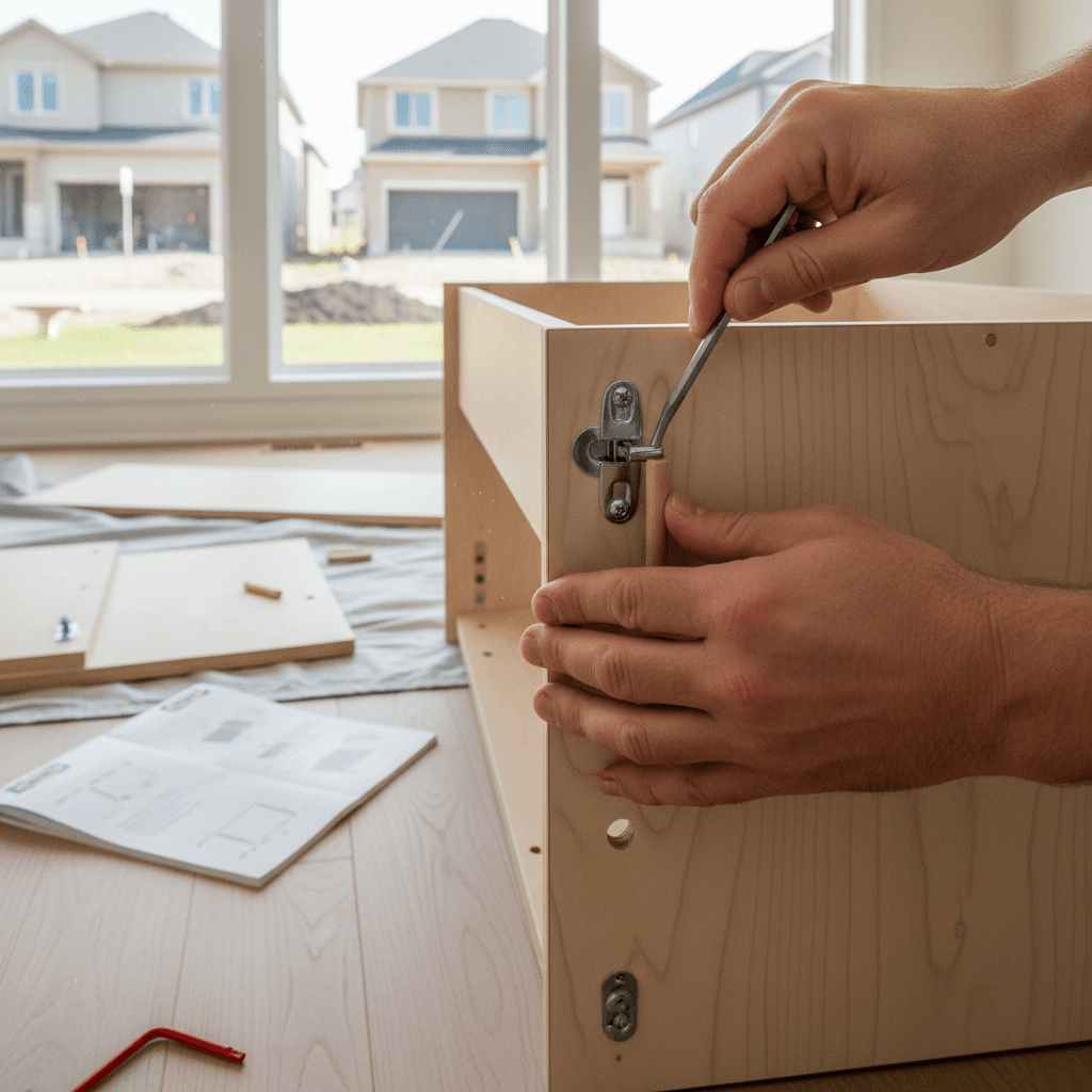 Professional ikea assembly service project by RenoHouse in East Gwillimbury — ikea assembly