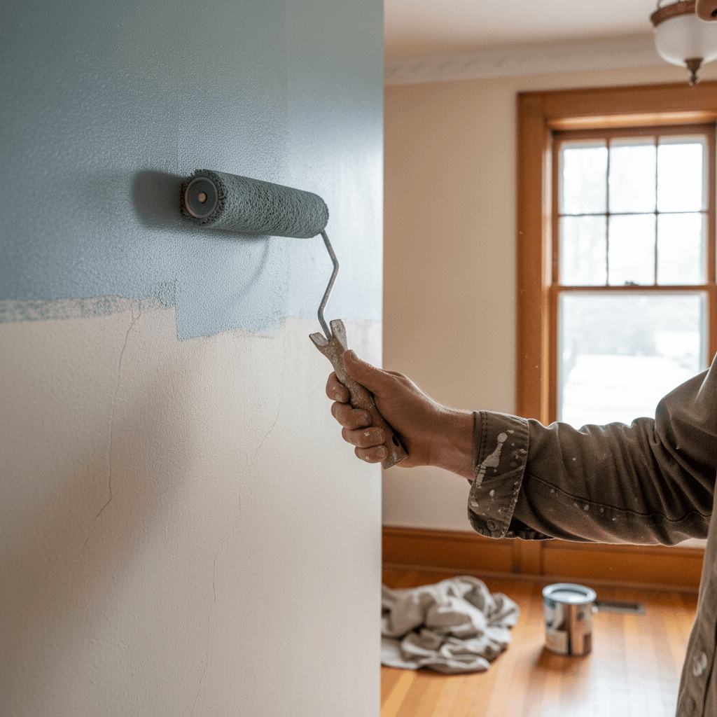 Professional interior painting services project by RenoHouse in Burlington — interior painters