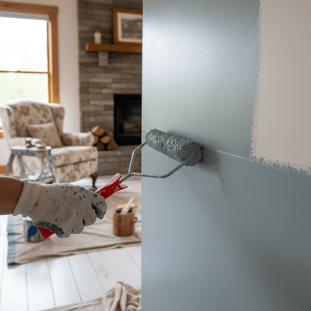 Professional interior painting services project by RenoHouse in Georgetown — interior painters