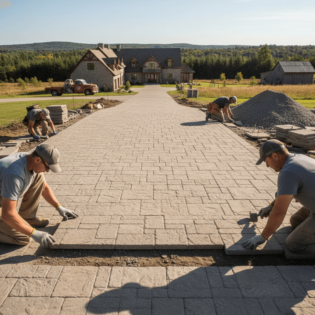 Interlocking Driveway & Patio services in Caledon — licensed deck near me