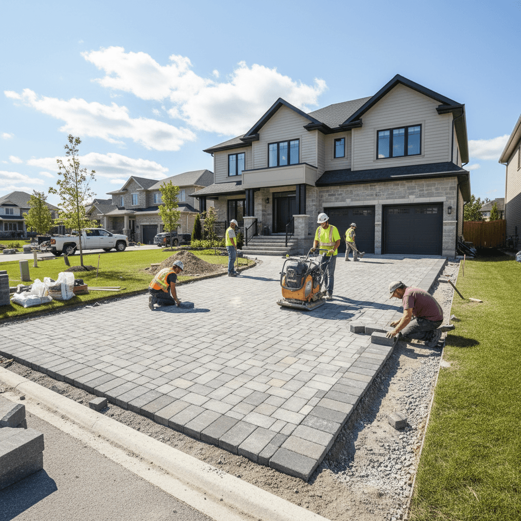 Interlocking Driveway & Patio services in Mississauga — licensed deck near me