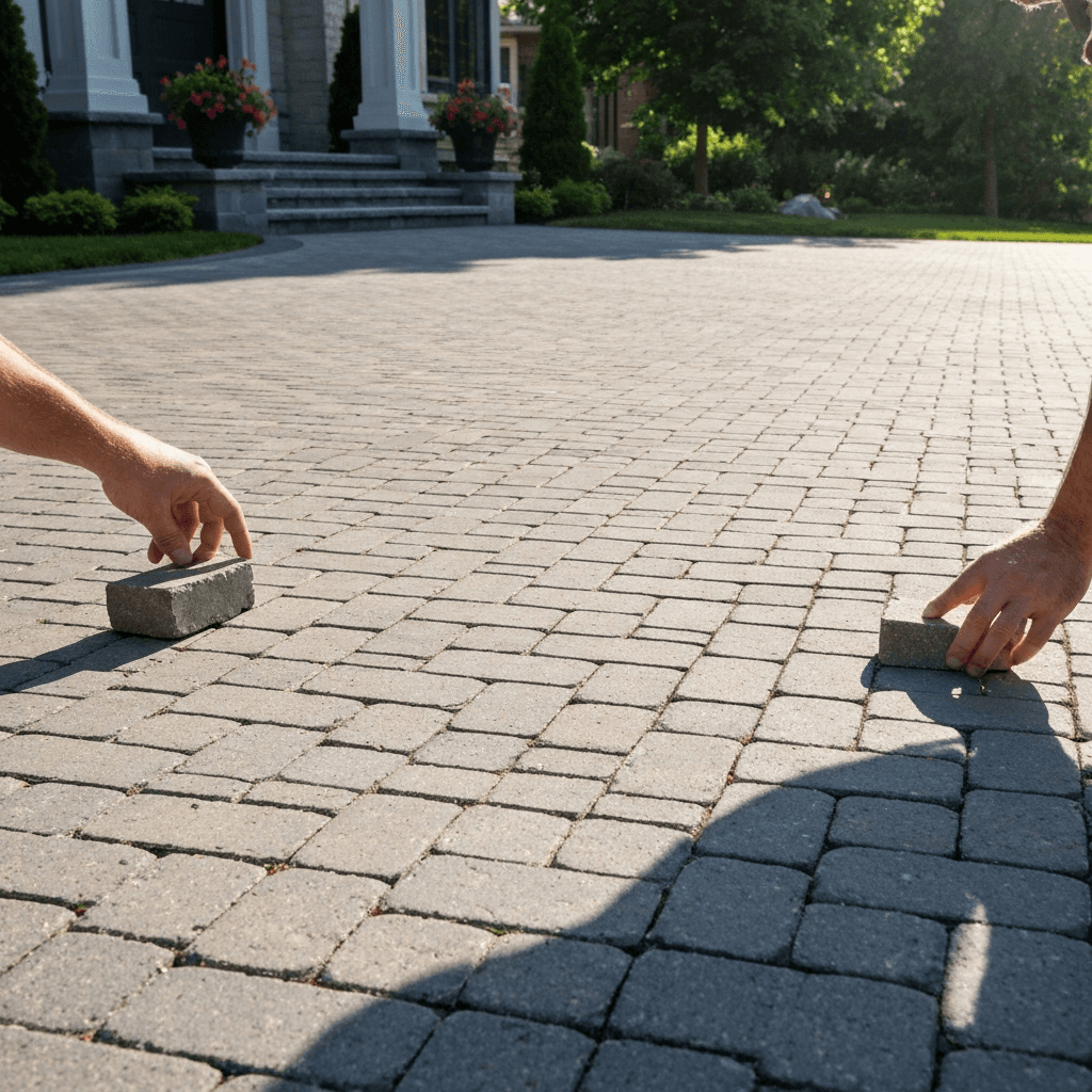 Interlocking Driveway & Patio services in Vaughan — licensed deck near me