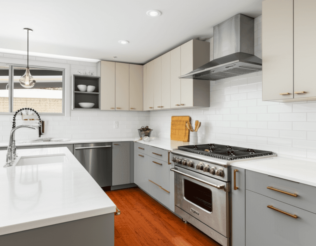 Professional kitchen renovation project by RenoHouse in Etobicoke — kitchen contractors