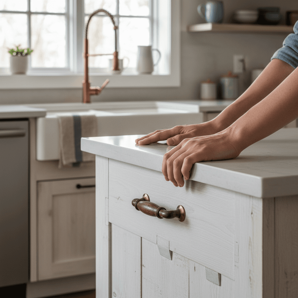 Professional kitchen renovation project by RenoHouse in Georgetown — kitchen contractors