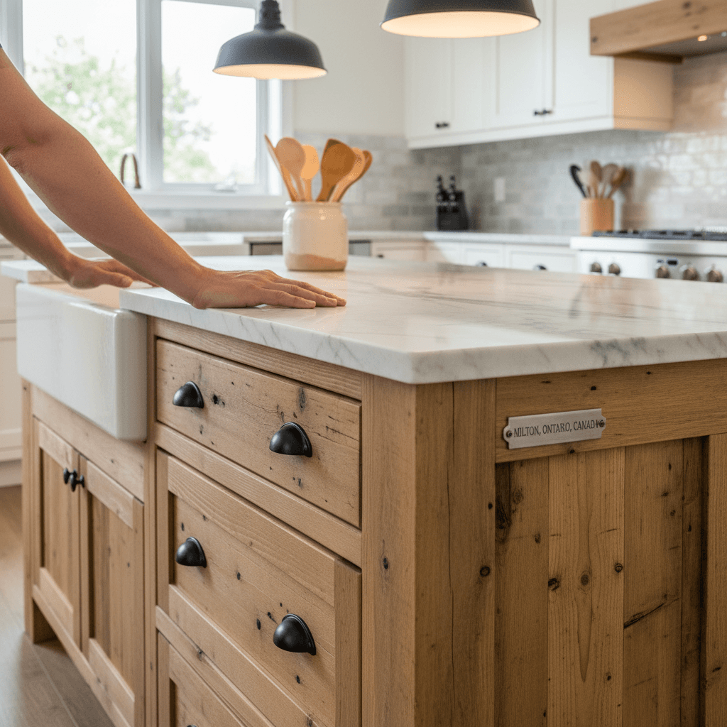 Professional kitchen renovation project by RenoHouse in Milton — kitchen contractors