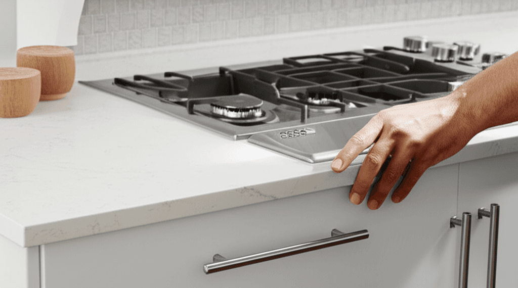 Professional kitchen renovation project by RenoHouse in Pickering — kitchen contractors