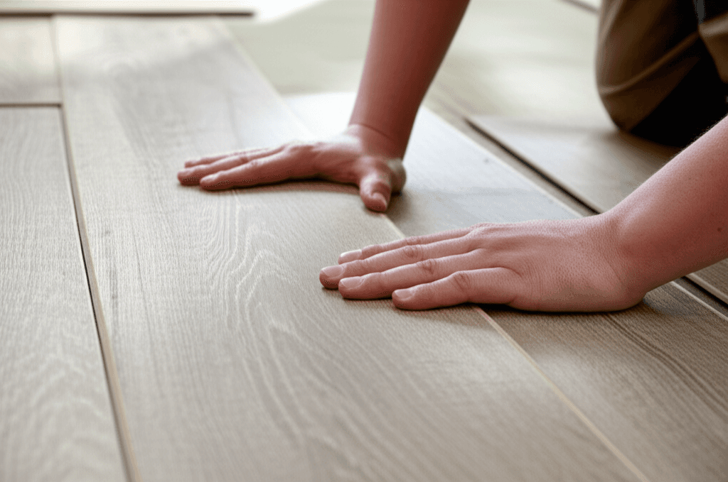 Professional laminate flooring installation project by RenoHouse in Ajax — home depot laminate flooring