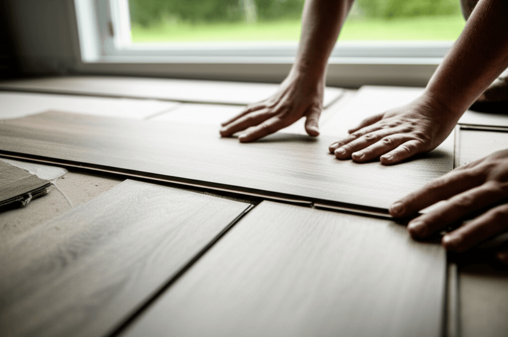 Professional laminate flooring installation project by RenoHouse in Clarington — home depot laminate flooring
