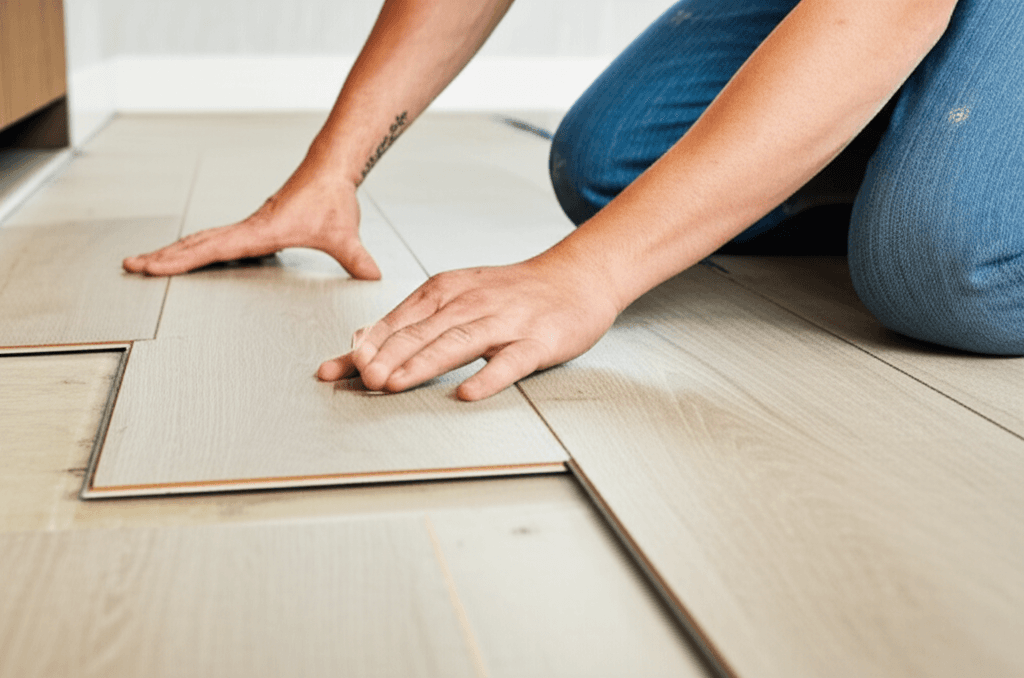 Professional laminate flooring installation project by RenoHouse in Pickering — home depot laminate flooring