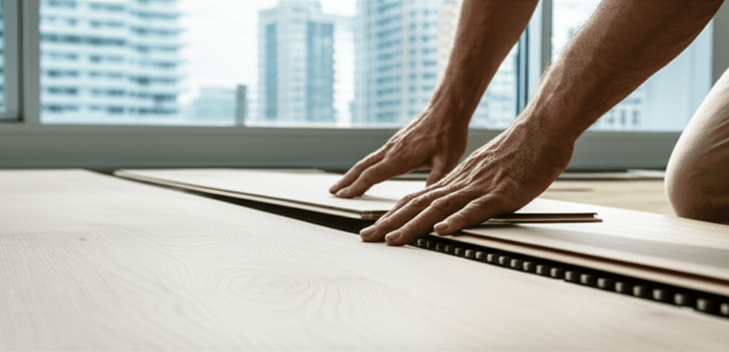 Professional laminate flooring installation project by RenoHouse in Toronto — home depot laminate flooring