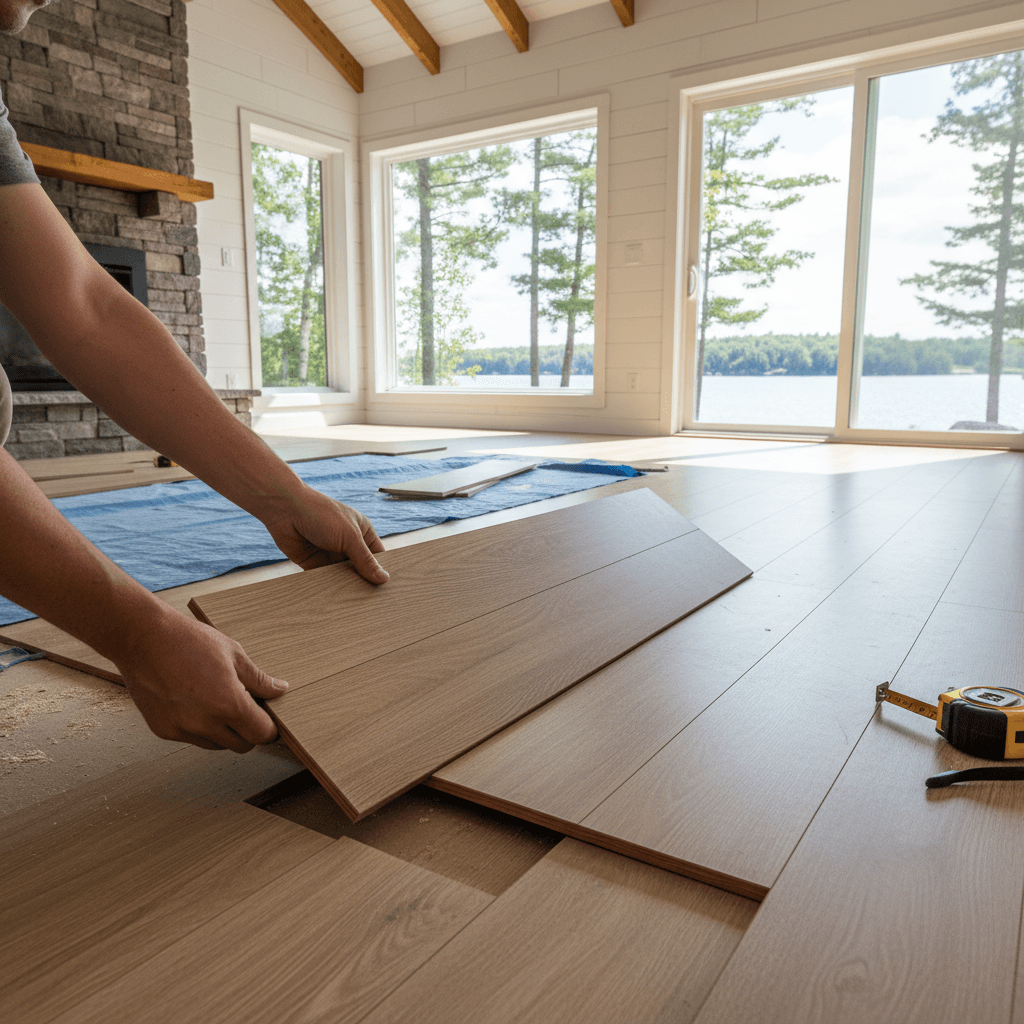 Laminate Flooring Installation services in Georgina — licensed laminate near me
