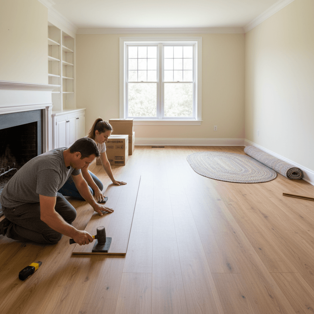 Laminate Flooring Installation services in Newmarket — licensed laminate near me