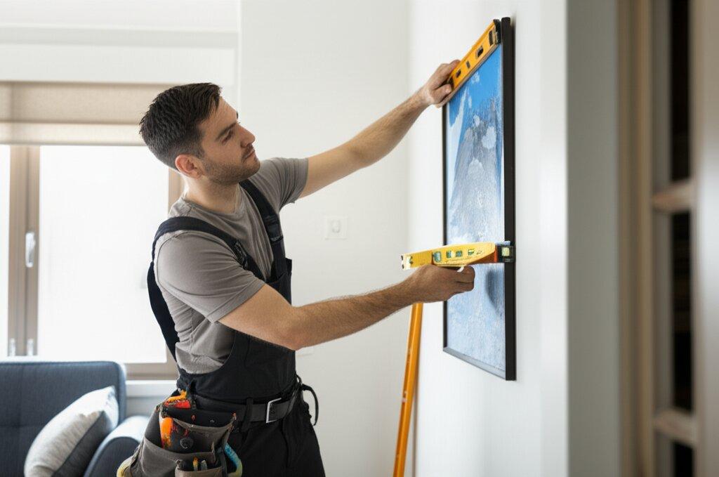 Picture & Mirror Hanging services in Burlington — licensed mirror hanging near me