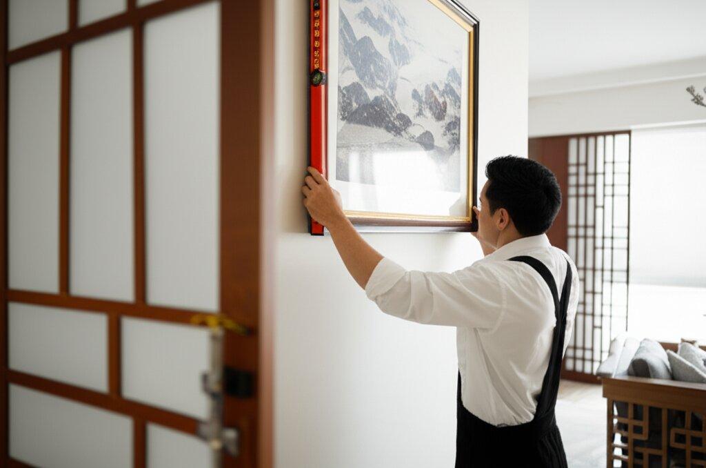 Picture & Mirror Hanging services in Markham — licensed mirror hanging near me