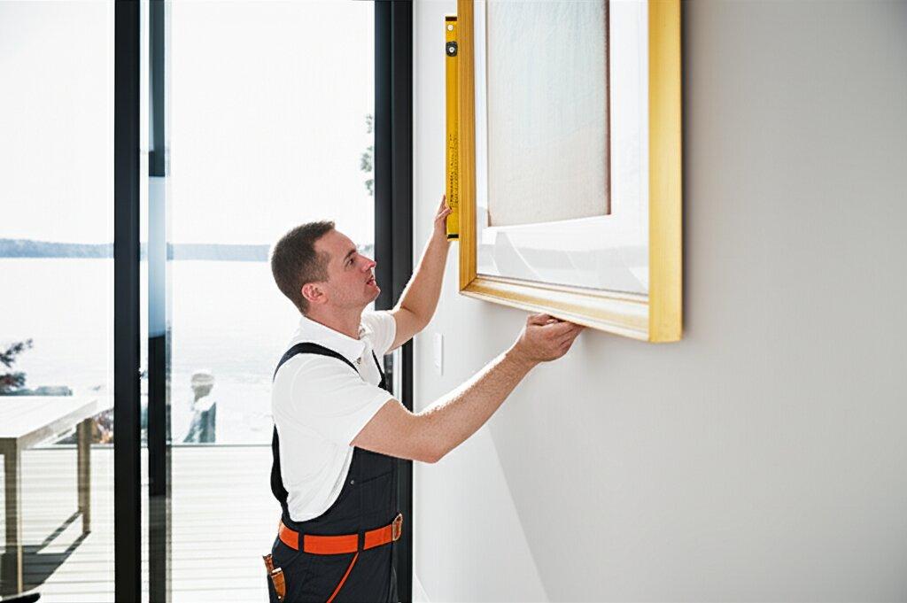 Picture & Mirror Hanging services in Oakville — licensed mirror hanging near me