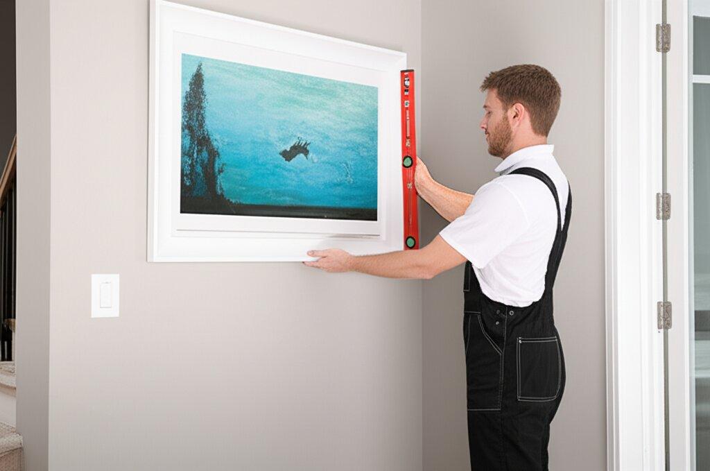 Picture & Mirror Hanging services in Scarborough — licensed mirror hanging near me