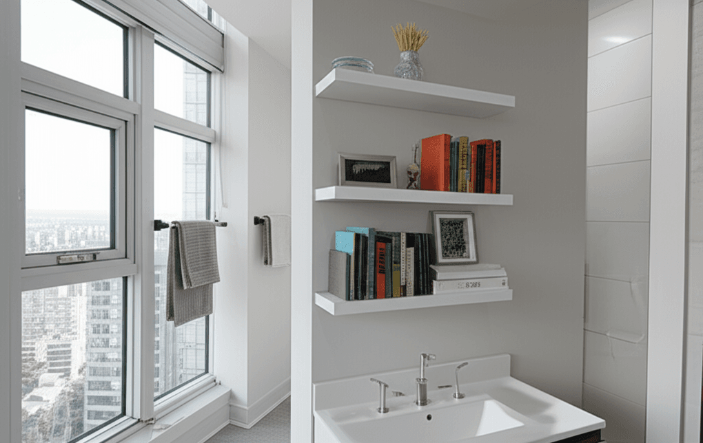 Professional shelf & fixtures installation project by RenoHouse in Toronto — shelf installation toronto