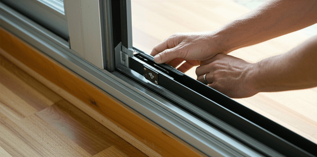 Professional sliding door repair & installation project by RenoHouse in Etobicoke — exterior doors