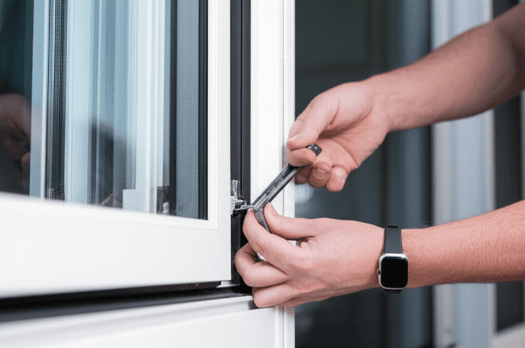 Professional sliding door repair & installation project by RenoHouse in North York — exterior doors