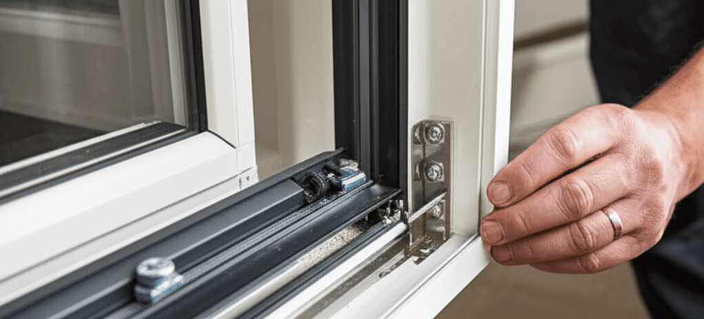 Professional sliding door repair & installation project by RenoHouse in Oshawa — exterior doors