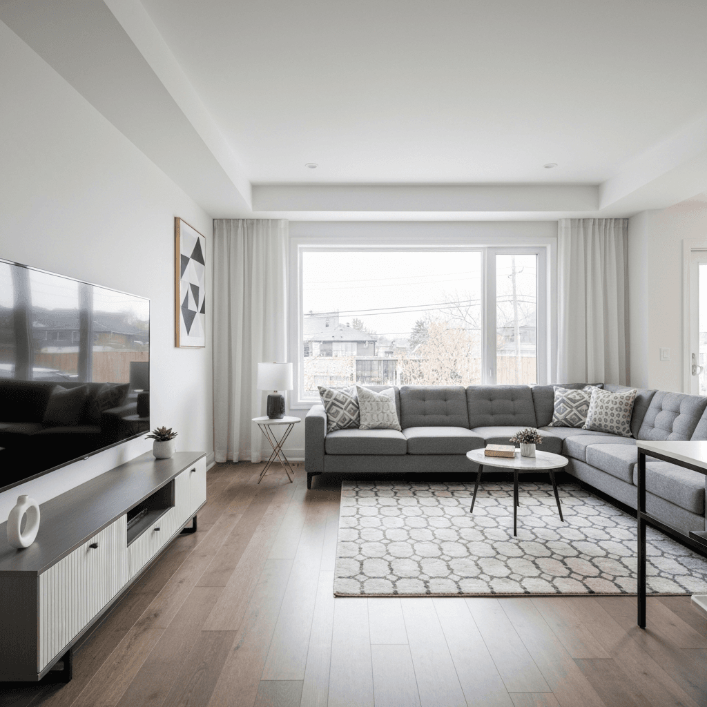 Professional storm door installation project by RenoHouse in Scarborough — exterior doors