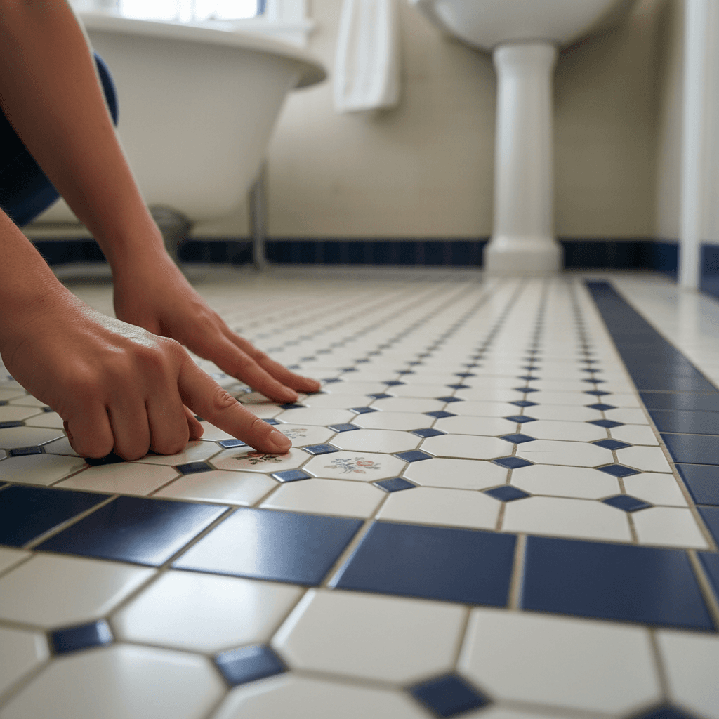 Professional tile flooring installation project by RenoHouse in Burlington — wood flooring