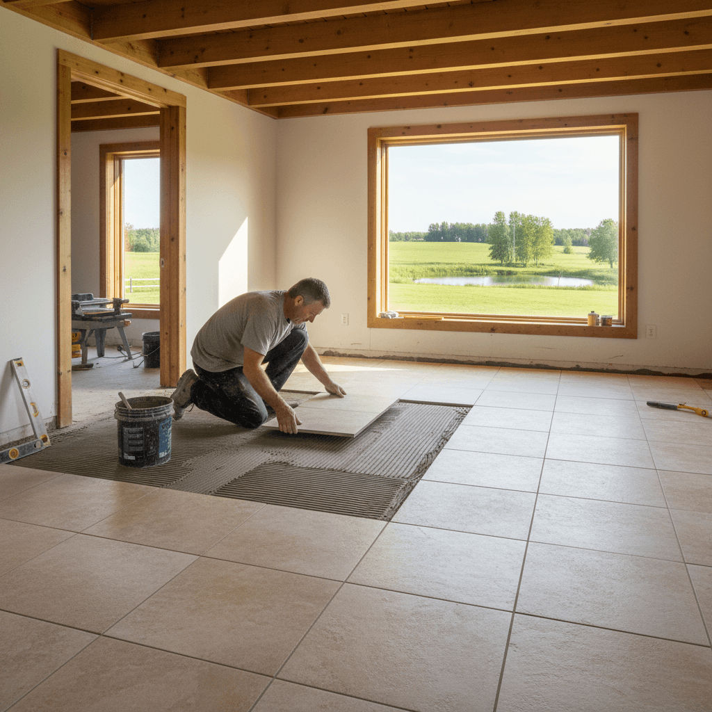 Tile Flooring Installation services in Brock — licensed tile installation near me