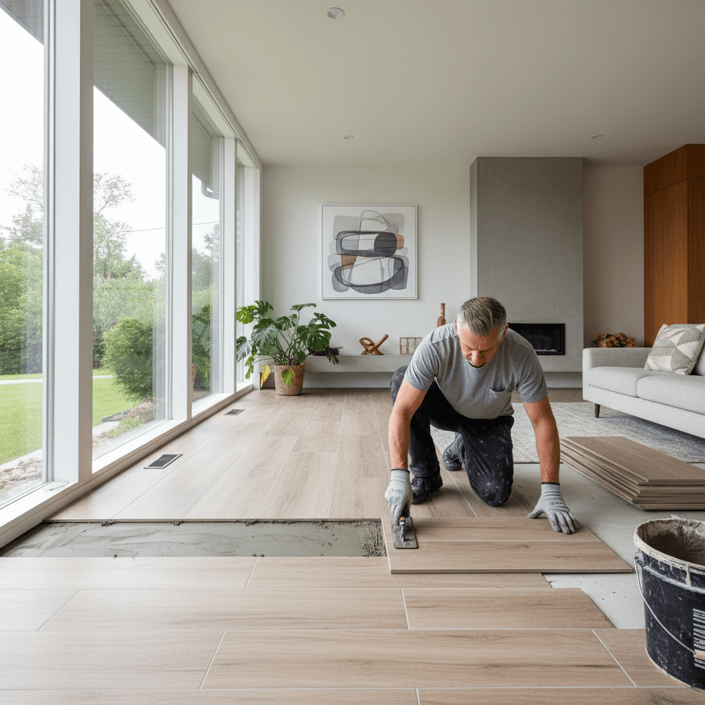 Tile Flooring Installation services in Etobicoke — licensed tile installation near me